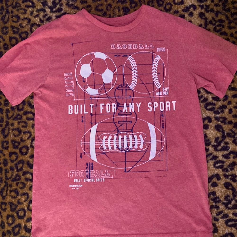 Short sleeve, dusty pink shirt
